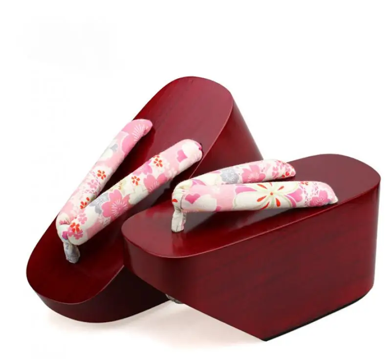 

Шлепанцы Oiran женские в японском стиле, обувь на толстой подошве для косплея и выступлений, Этнические сандалии, лето 2023