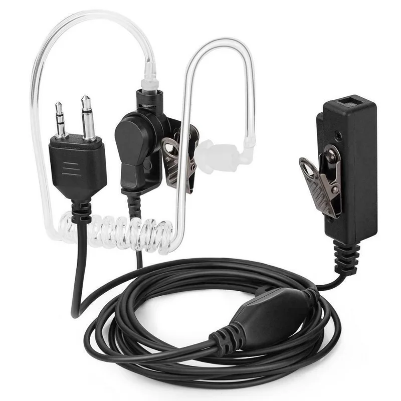 Air Tube Auricolare Ppt Mic Altoparlante Auricolare Microfono Per Midland Alan Gxt G6 G7 G8 G9 G12 75-810 Gxt650 Lxt80 Lxt480 Xt511 Radio