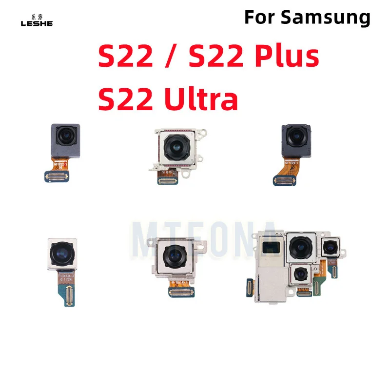 

Original Front Camera Flex For Samsung Galaxy S22 Plus Ultra S22+ S901B U/N S906B S908B S908U Main Rear Back Camera Flex Cable