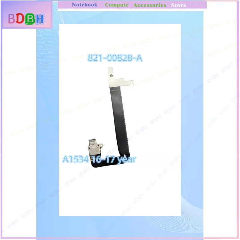 Фото Кабель-шлейф для порта зарядки USB-C DC (I/O) A1534, кабель питания DC 821-00828-A 821-00482-A для MacBook Retina 12