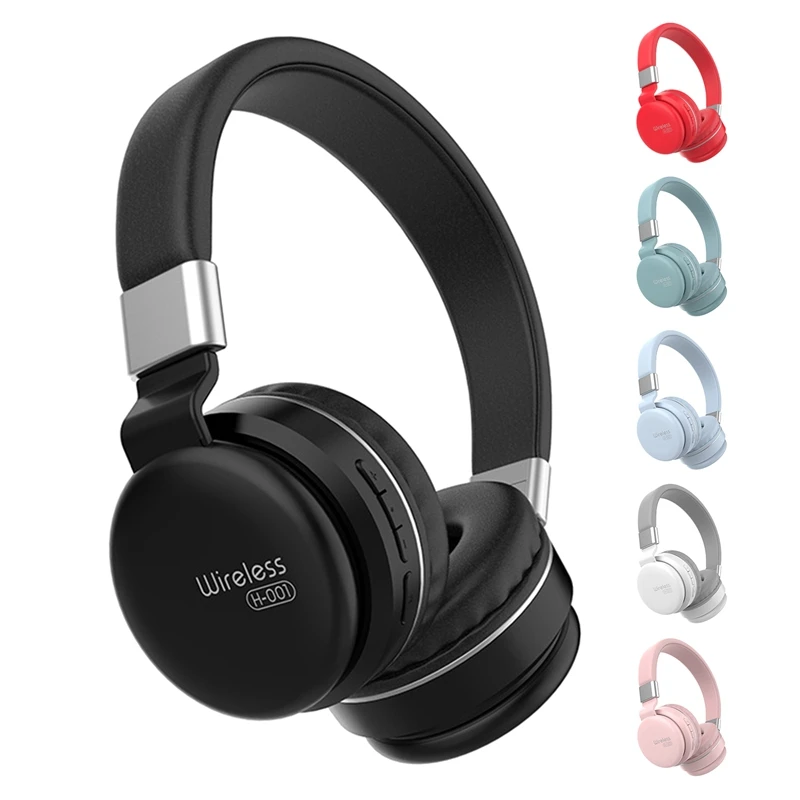 

TF Card Wireless Bluetooth Headset Head-Mounted Subwoofer Bluetooth Headset