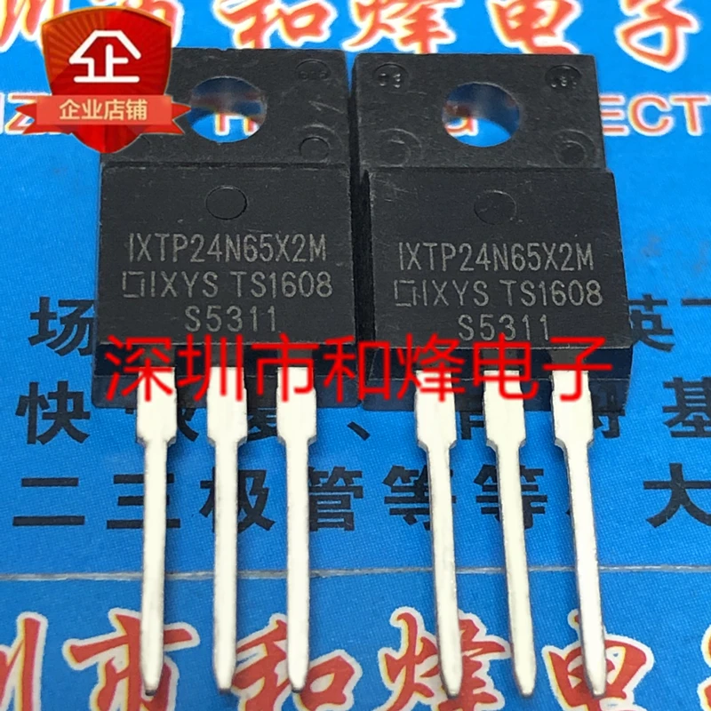 

5PCS-10PCS IXTP24N65X2M TO-220F 650V 8.5A New And Original On Stock