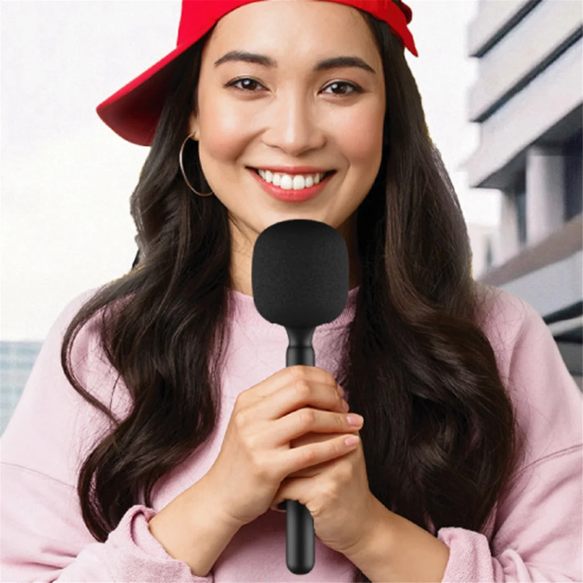 1 комплект ручка для микрофона интервью ручной адаптер Rode Wireless Go/GoII/DJI