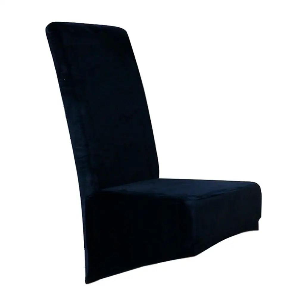 

Breathable Spandex Stretch Chair Cover Solid Color Elastic Fiber Seat Cases Suitable for Home Office Banquet Hotel