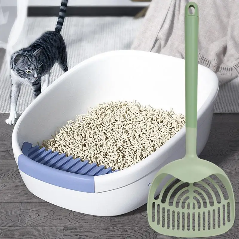 

Cat Cleaning Shovel Litter Toilet Poop Artifact Garbage Sand Shovel Elongated Handle Pet Cleaning Dog Shovel Pet Cleaning Tool