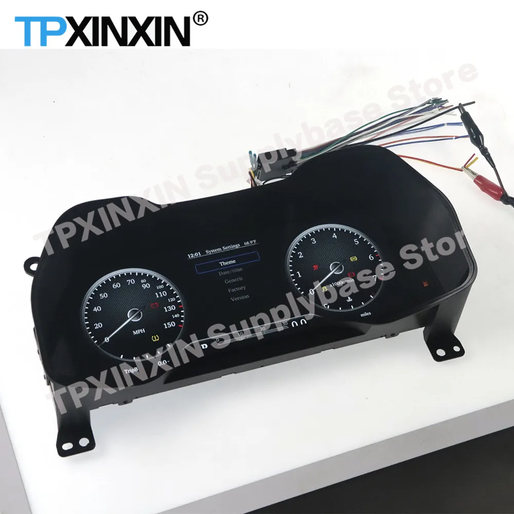 Для Toyota 4runner 2010 2011 2012 2013-2022 Android Автомобильная цифровая кластерная ЖК-панель