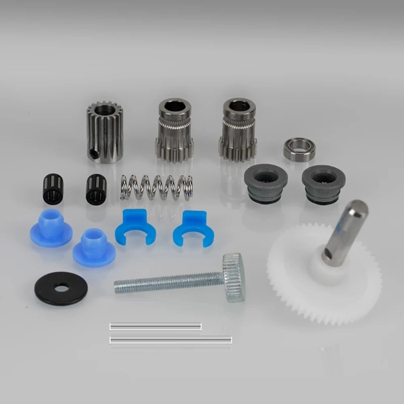 

Durable Hardened Steel Gears 3D Printer Extruder Kit 3D Printer Accessories Durability 3D Printer Double Feed Gear