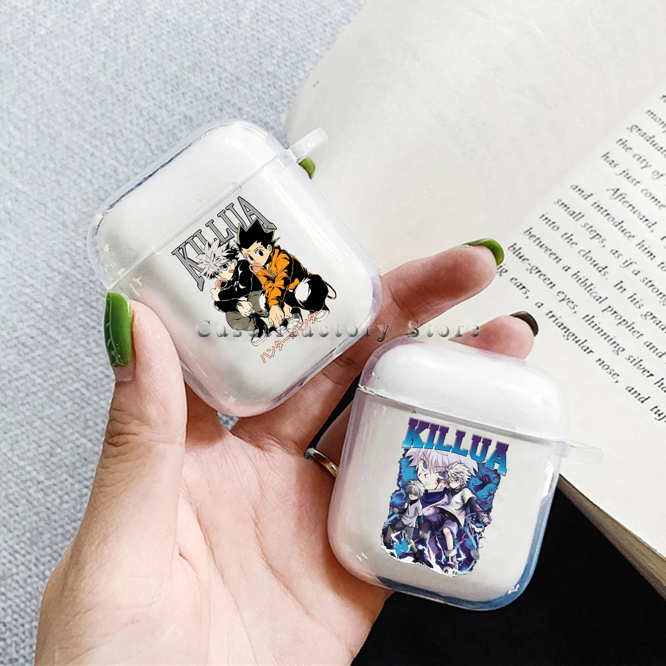 Чехол для наушников Hunter X Killua Hisoka чехол беспроводных Airpods 1 2 3 Pro Air Pods 3-го поколения
