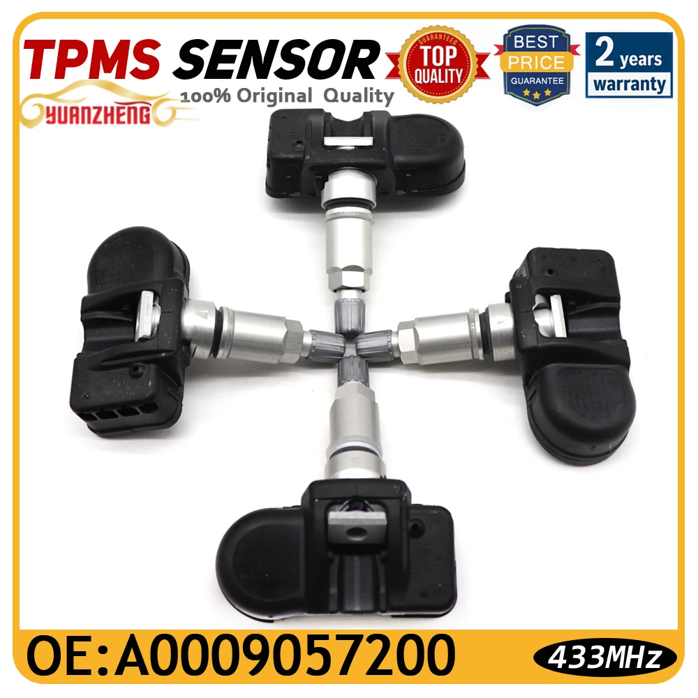 

A0009057200 Car TPMS Tire Pressure Monitoring Sensor FOR Mercedes-Benz E-Class [W212] GLA-Class [X156] 2009-2017 433mhz