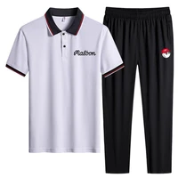 malbon 2022 mens shorts summer suit casual golf polo two piece size plus l 8xl
