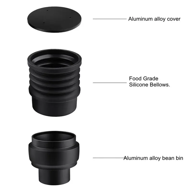 Совместимый с ABBK-For S-Manuale 64S-Automatik 64Anthracite V-Titan 64 дозатор для кофейных зерен с функцией выдува для одной порции (art.: 3920d7efbda42) - 3920d7efbda42