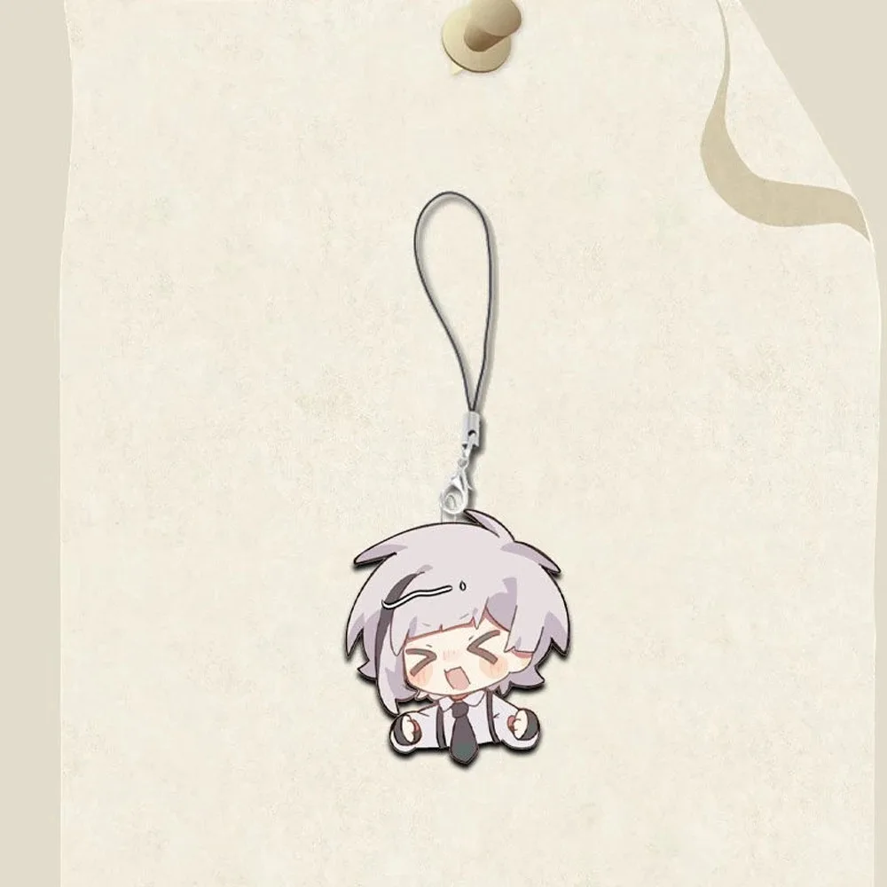 Аниме Bungo Stray Dogs Dazai Osamu Nakahara Chuya брелок для косплея акриловая милая цепочка для телефона веревка брелок для ключей сумка кулон аксессуары (art.: 3920cd8da0cf0) - 3920cd8da0cf0