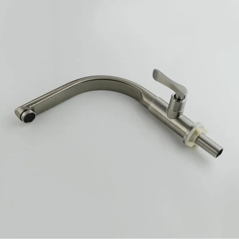 Латунные смесители для раковины в ванную комнату матовый никель крепление на