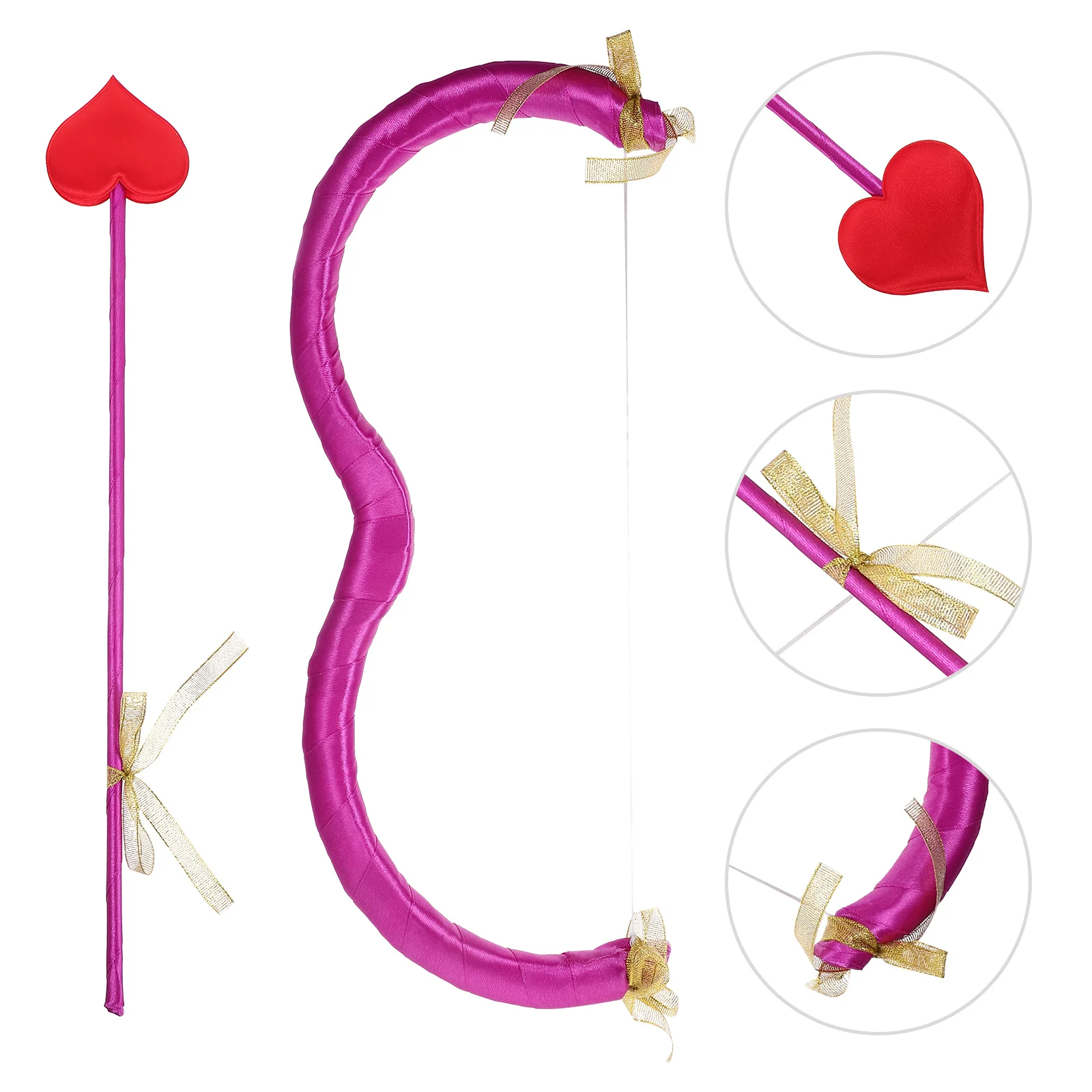 Реквизит для костюмов товары вечеринки в честь Дня святого Валентина декор бант