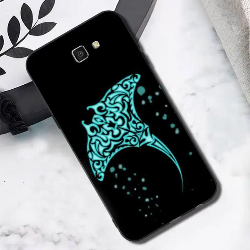 YNDFCNB Ocean Animal Manta Ray Phone Case For Samsung J 7 plus 7core J7 neo J6 plus prime J6 J4 J5 Mobile Cover