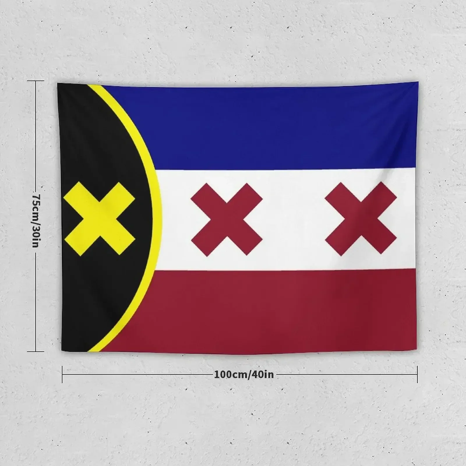 Флаг Лманабурга # 1 гобелен декор для спальни домашний скандинавский