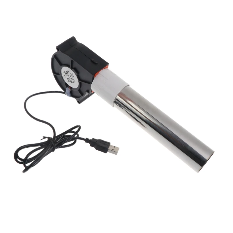 

K1KA Handheld Barbecue Fan Air USB Fan 5V Lightweight Portable Fan for Outdoor