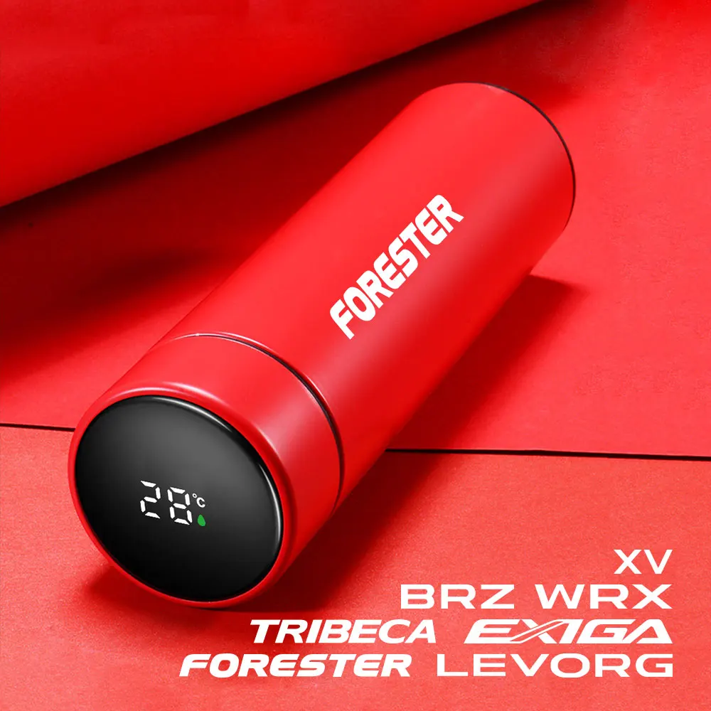 Автомобильный термос, изоляционная чашка, бутылка для воды для Subaru Forester XV Outback Legacy WRX Tribeca Levorg BRZ Crosstrek, Ascent