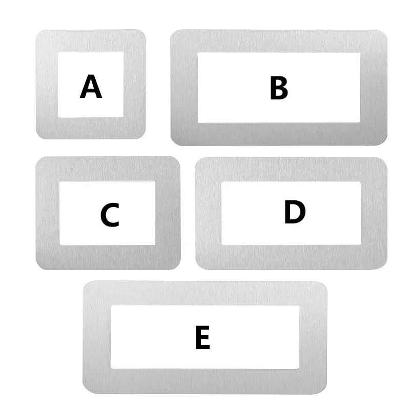 

Декоративная алюминиевая рамка для выключателя