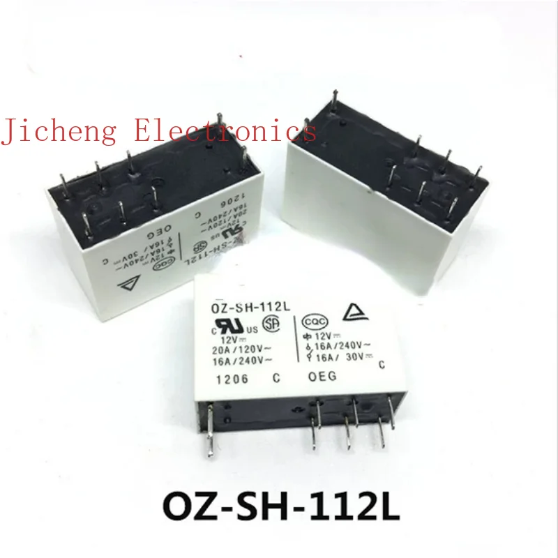 

OZ-SH-112L Relay 12V 8-pin Brand New