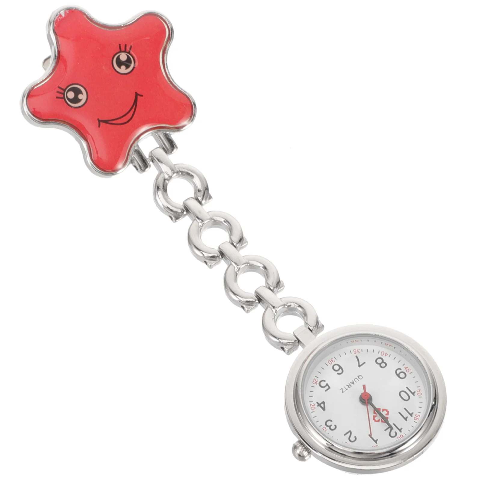 

Pocket Watch Women Student Doctors Watches Care Digital Nurse Zinc Alloy Clip Vintage