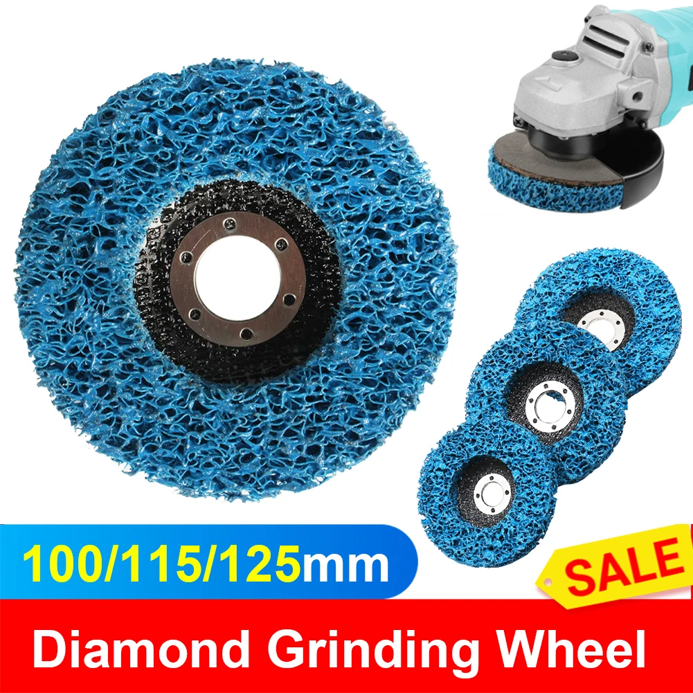 1PC Diamond Grinding Wheel Flap Disc Abrasive Tool Belt Grinder Polishing Buffing Wheels Angle Grinder Accessories 100/115/125mm