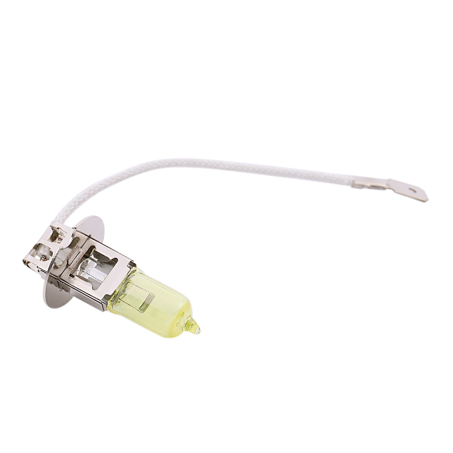 

Car Halogen Bulbs Vehicle Fog Light DC 12V H3 100W Yellow Bulbs