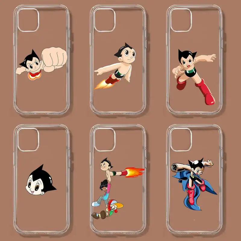 

Мультяшный Tetsuwan Atom чехол для телефона Samsung GalaxyS20 S21 S30 FE Lite Plus A21 A51S Note20 прозрачный чехол