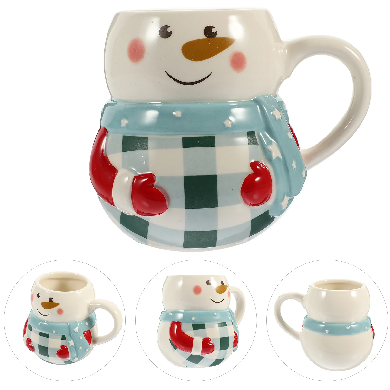 

Рождественский Декор, мультяшная чашка для воды, милая кружка, кофейная ручка 12X9,8x9 см, керамическая керамика для завтрака, восхитительная Изысканная офисная чашка