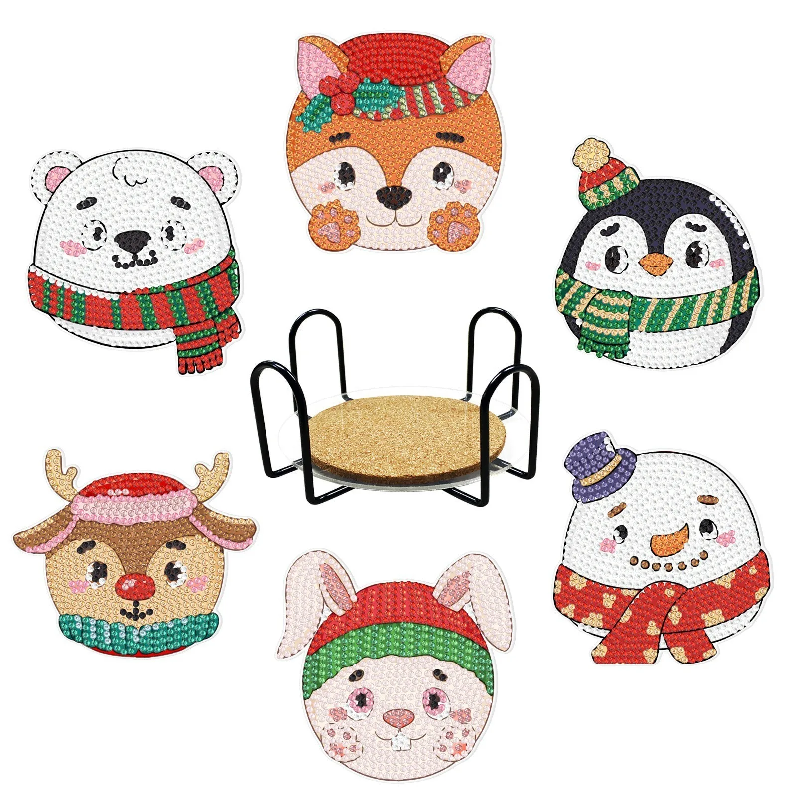 

9 шт. алмазные подставки с держателем