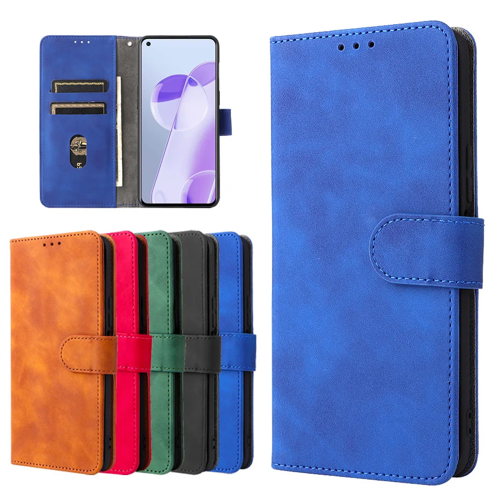 

Pure color Phone Case For Google Pixel 3 3A 4 4A 5 5A XL 6 Pro 6A 5G Flip Wallet Holder Leather Card Book Cover