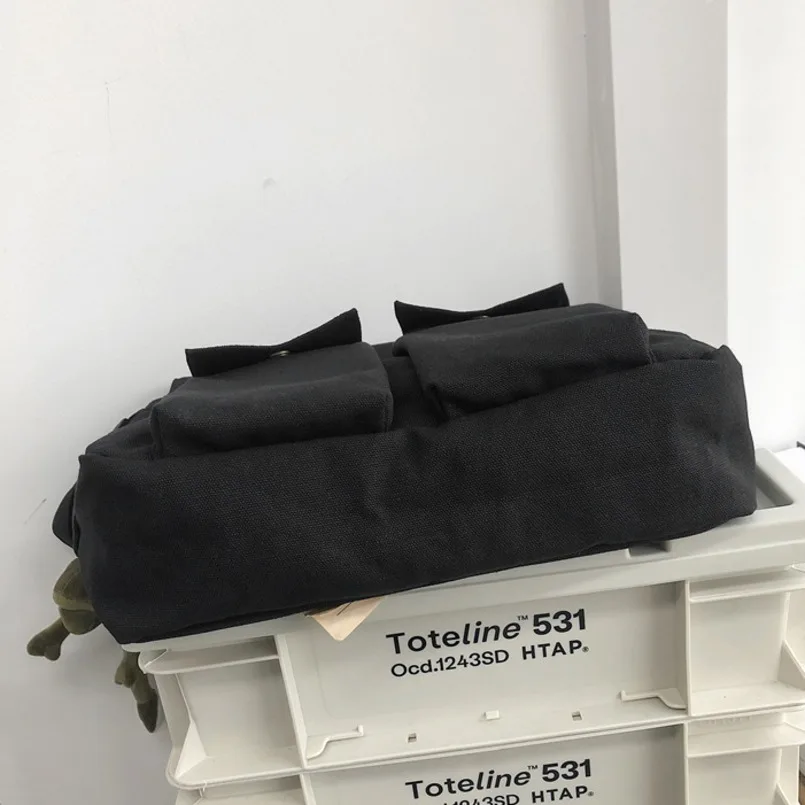 Xiaomi Thickened Canvas Shoulder Bag Student Postman Female Wear-resistant Canvas Bag Crossbody Bags Handbags For Women