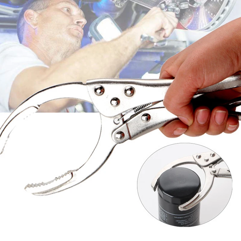 

Ключ для фильтра с зажимом, гаечный ключ для замены масляной сетки, полезные инструменты высокого качества, инструмент для разборки масляно...