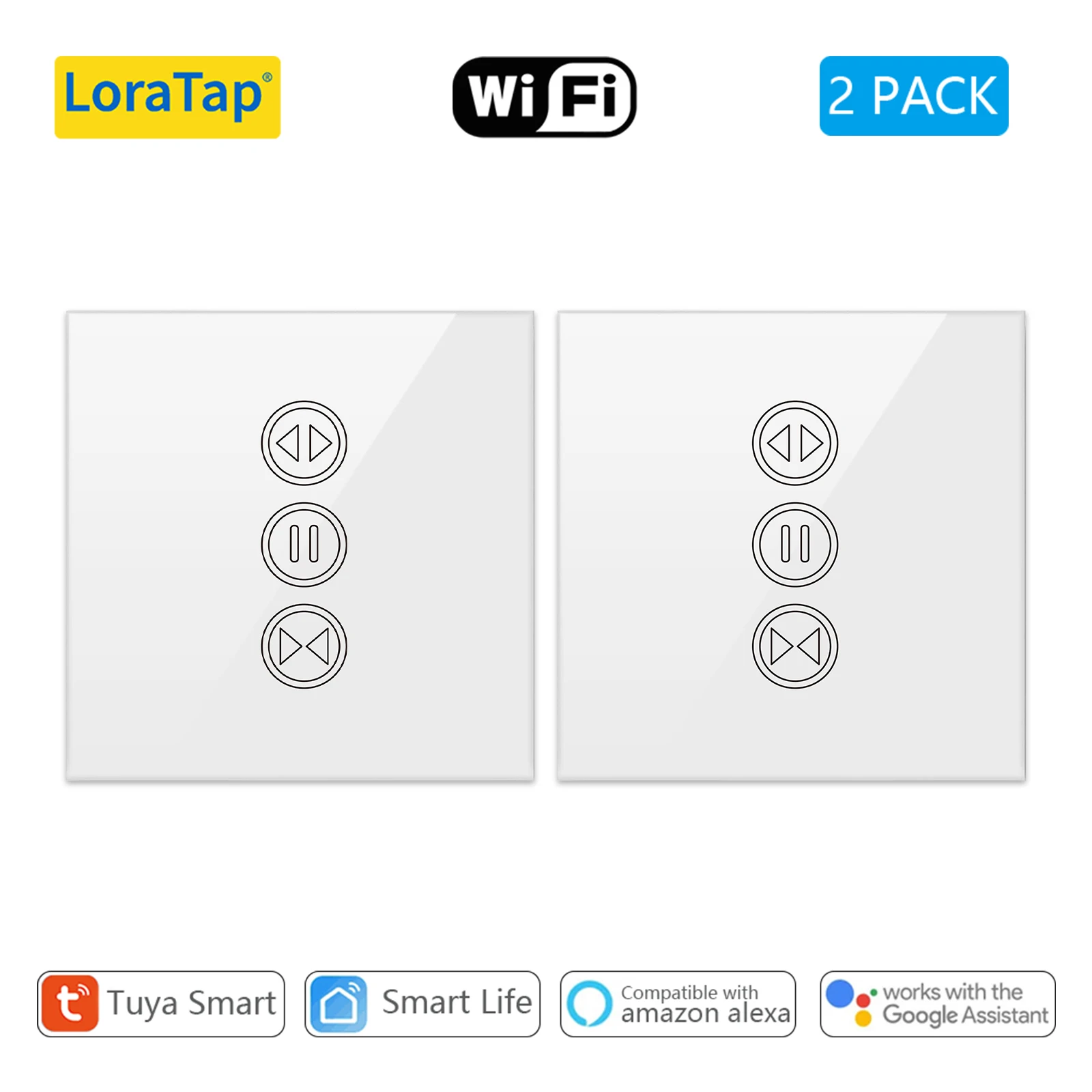 

Умный Wi-Fi выключатель штор Tuya Smart Life SC400W-EU