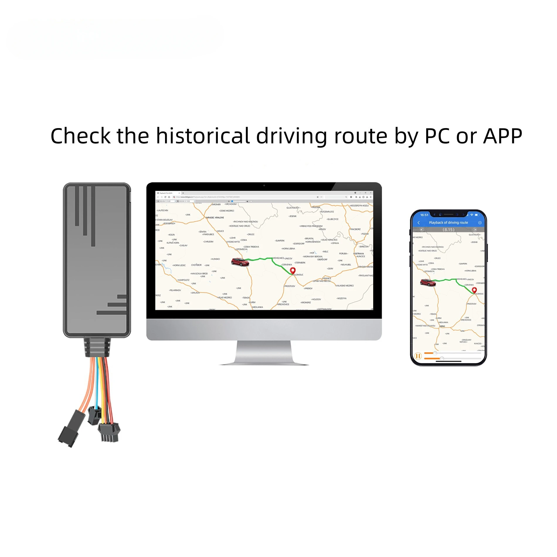 Глобальный 4G автомобильный GPS-локатор GPS-трекер спутниковое позиционирование