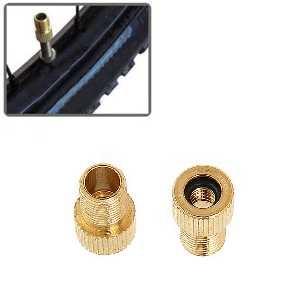 

10 шт. переводной клапан для колес, адаптер Presta к Schrader Cinverter, шоссейный велосипед, трубка, велосипедные аксессуары, запчасти TSLM1