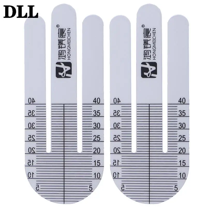 

2Pcs Special Optical PD Ruler Pupil Height Meter Eye Ophthalmic Tool for Glasses