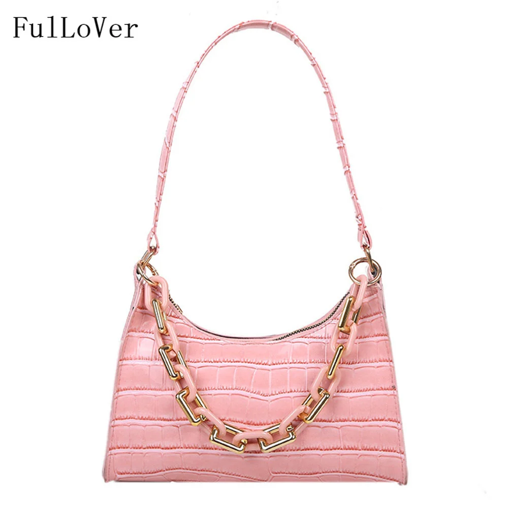 

Женская сумка на плечо, из ПУ кожи, с цепочкой