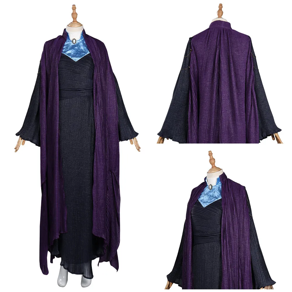 

Agatha Harkness Cosplay Costume Outfits Halloween Carnival Suit