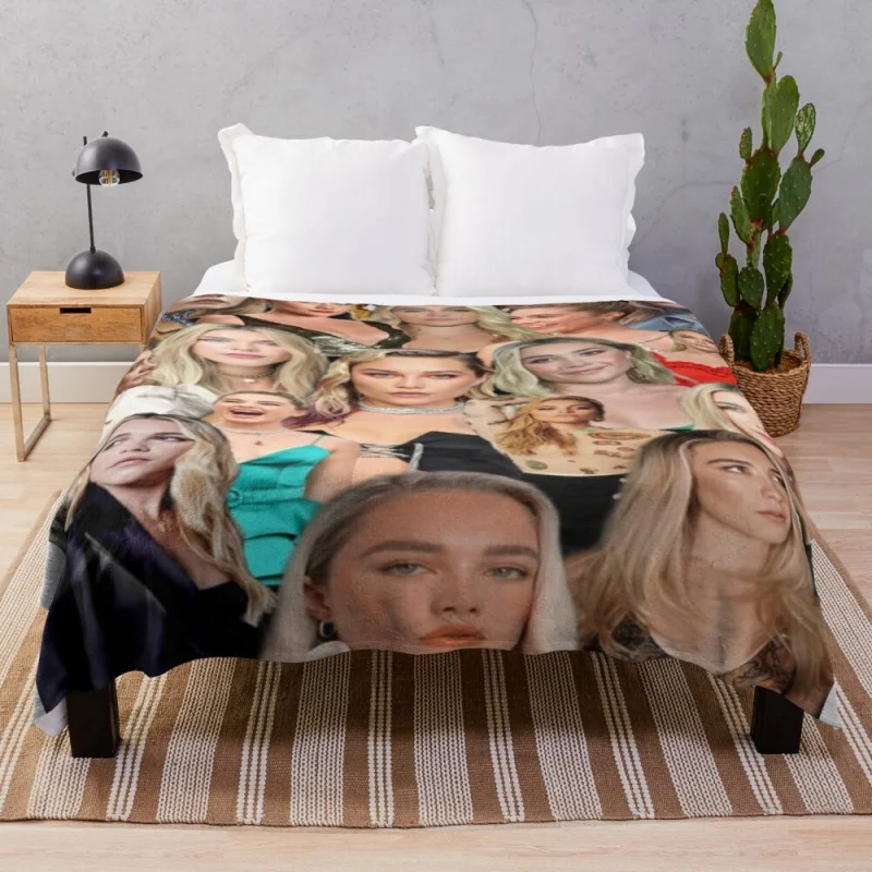 

Одеяло для редактирования картин из Флоренции пуга, одиночное одеяло, одеяло с мехом