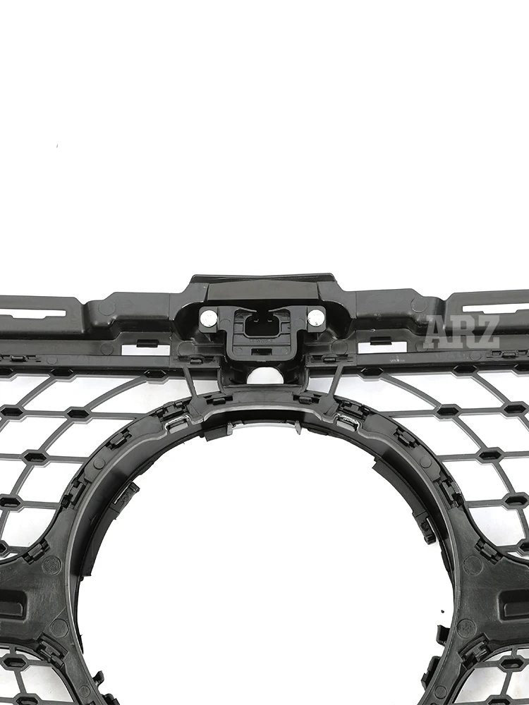 Решетка переднего бампера Diamond Sliver Star для Benz C Class W205 Mercedes C180 C200 C300 C350 2014-2021