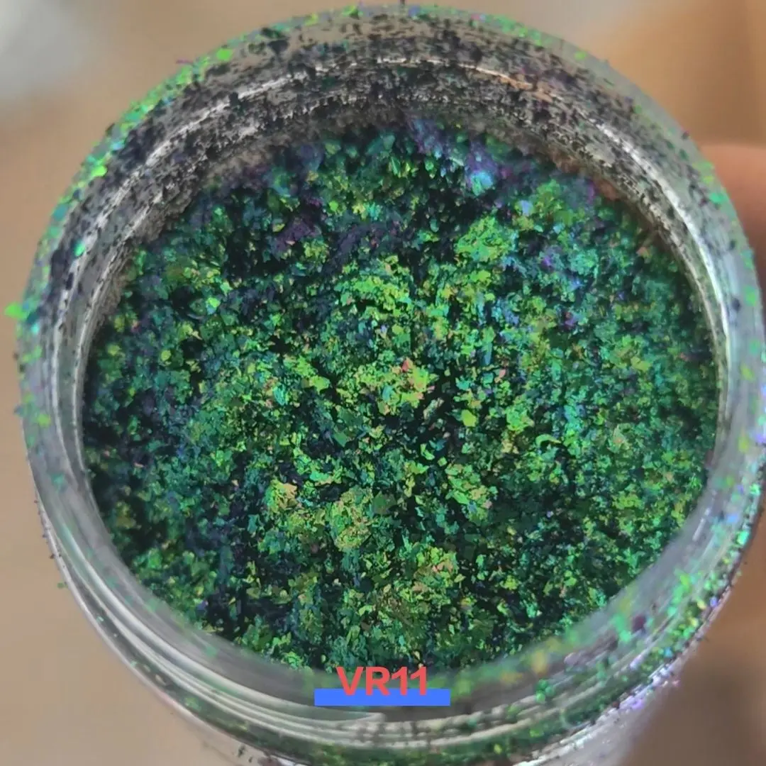 Супер хромированные хлопья хамелеона пигмент интенсивный хромифлер/Colorshift/Hypershift