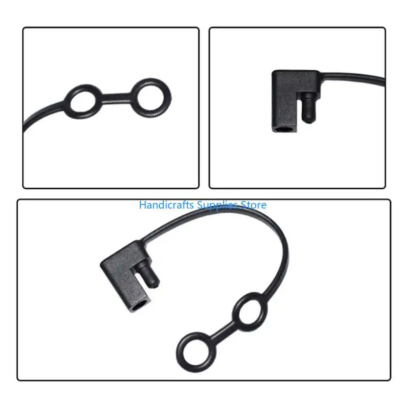 Фото R1WA 4PCS Двухнологичные заглушки погоды водонепроницаемые крышки SAE для замены питания №5