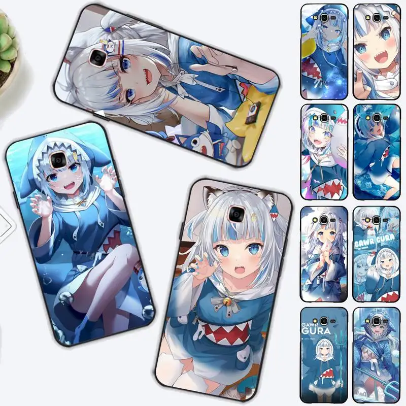 

Gawr Gura Phone Case For Samsung J 7 plus 7core J7 neo J6 plus prime J6 J4 J5 Mobile Cover