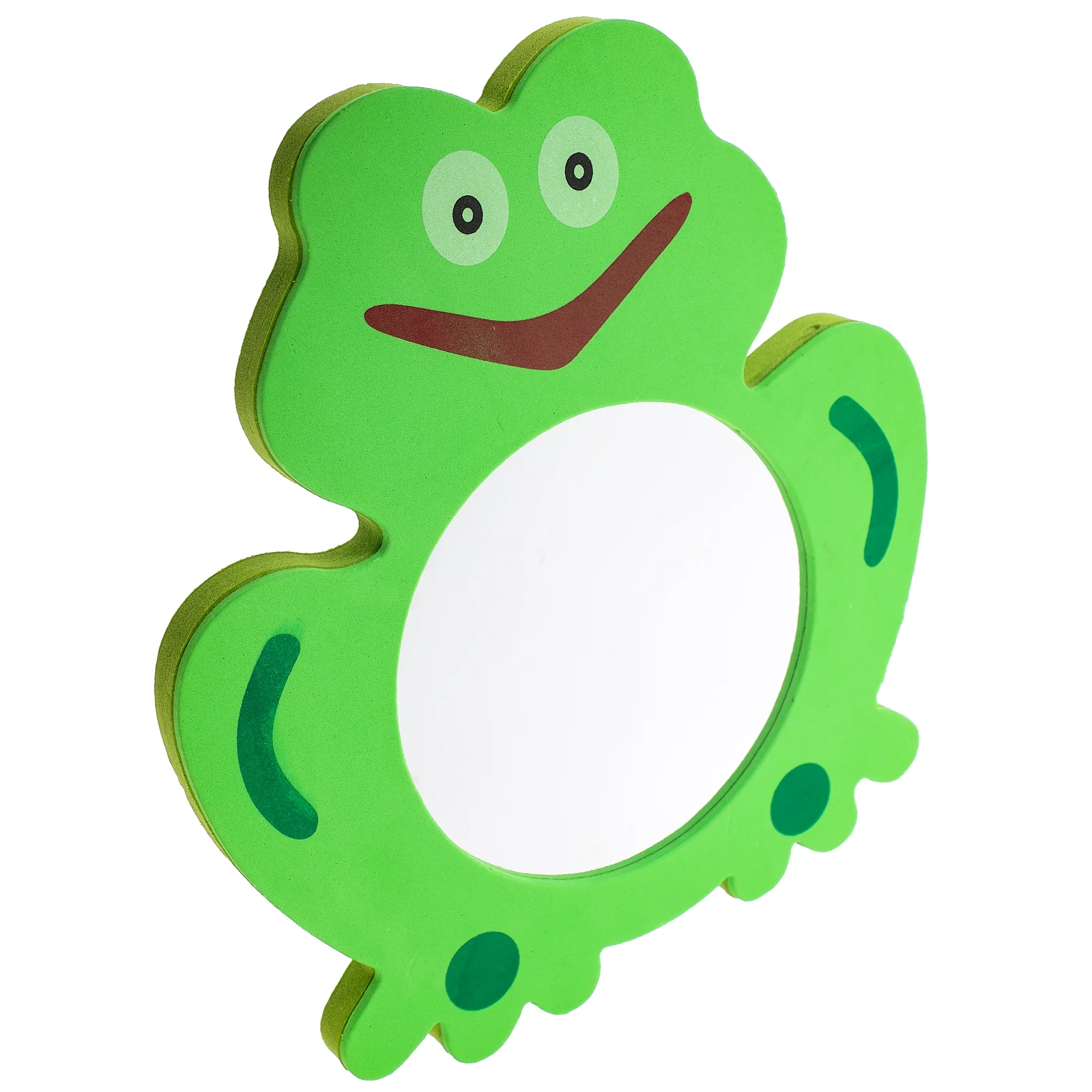 

1Pc Kid Bath Toy EVA Cartoon Mirror Bathing Plaything Creative Green Design Water Toy Educational Toys
