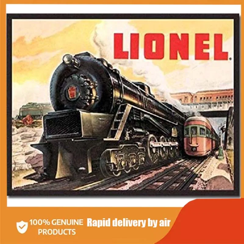 

Lionel поезд 5200 железная дорога Ретро винтажный вид рекламный плакат Настенный декор металлический жестяной знак настенная фотография мужчин...