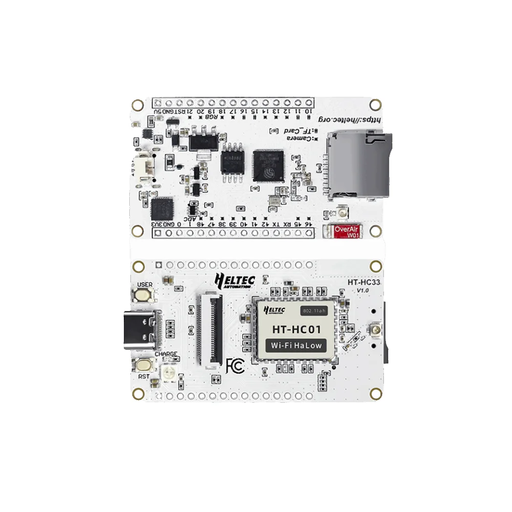 Фото HT-HC33 на базе ESP32-S3 MCU Wi-Fi HaLow Модуль Плата разработки камеры 24 ГГц Sub 1 ГГц MESH Access IoT Скорость до 32 Мбит/с №3