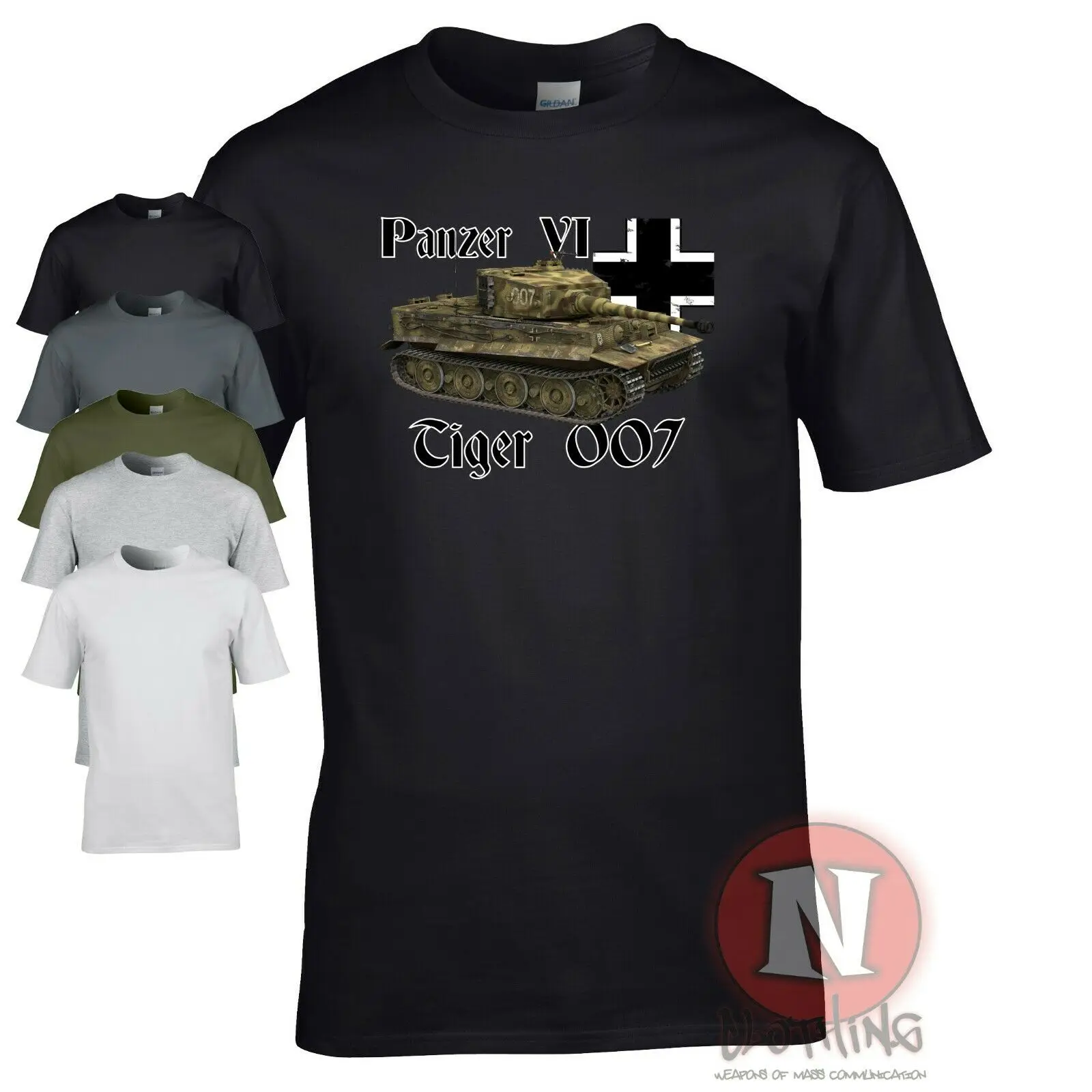 

WW2 Wehrmacht Panzer 6 Tiger Tank T-Shirt 100% Cotton O-Neck Summer Short Sleeve Casual Mens T-shirt Size S-3XL