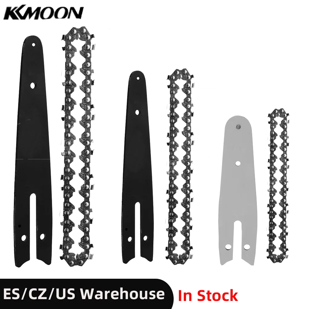 

4/6/8 inch Chainsaw Chain Guide Electric Chainsaw Chains and Guide Used For Logging And Pruning chainsaw guide plate