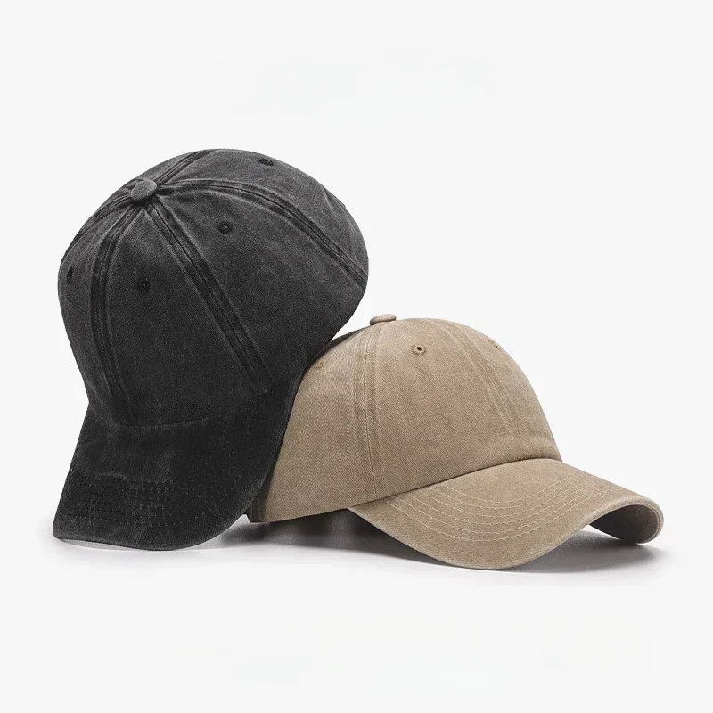 

New Vintage Washed Cotton Baseball Cap Parent Kids Sun Hats for Men Women Spring Summer Bonnets Snapback Hat Bonnets